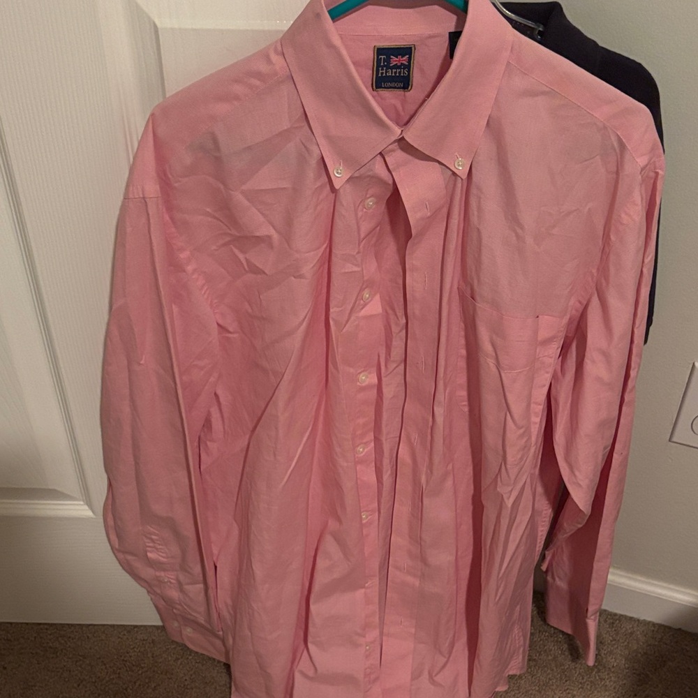 Pink Men's Dress Shirt